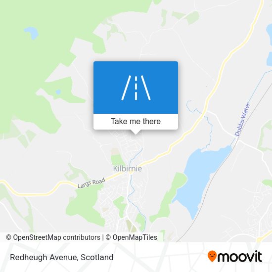 Redheugh Avenue map