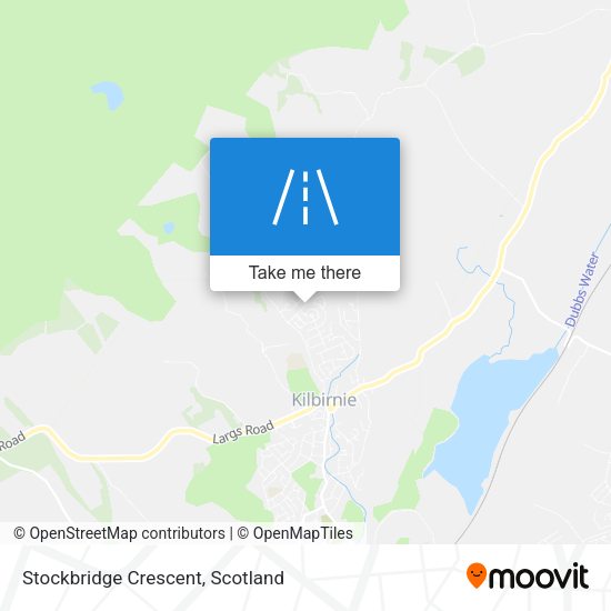 Stockbridge Crescent map