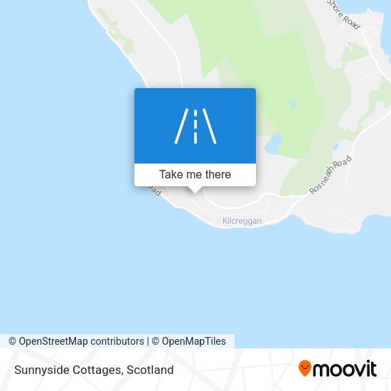 Sunnyside Cottages map