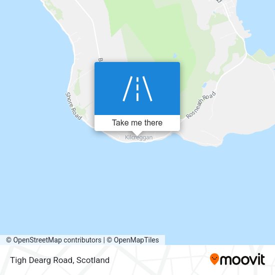 Tigh Dearg Road map