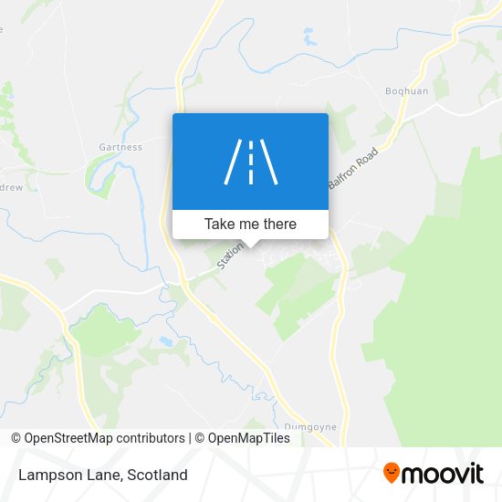 Lampson Lane map
