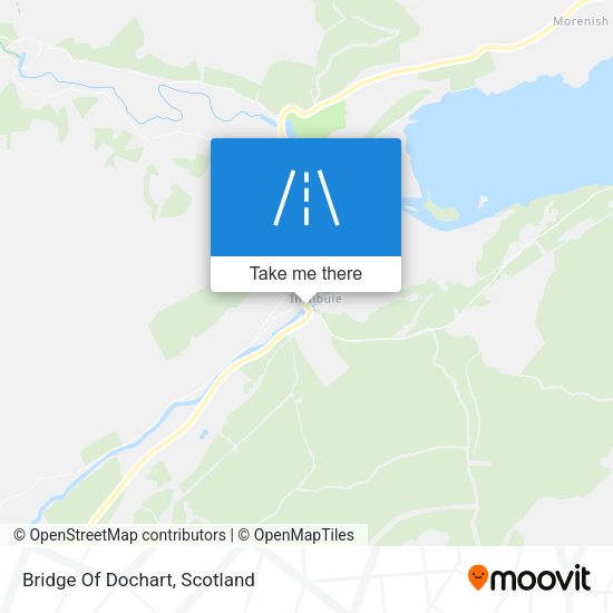 Bridge Of Dochart map