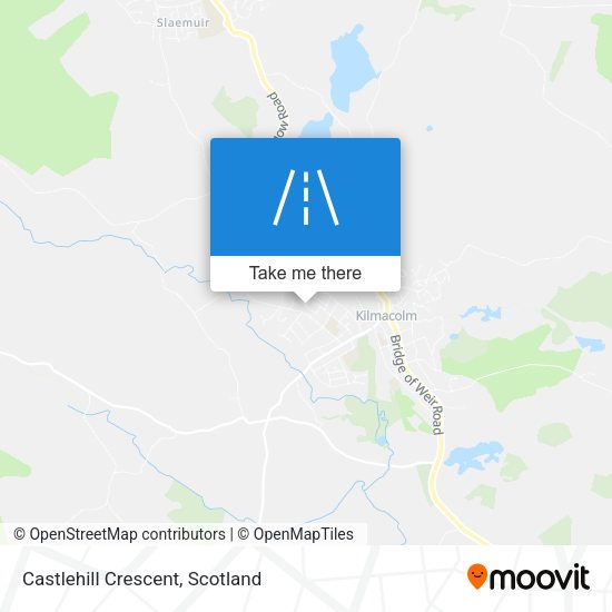 Castlehill Crescent map