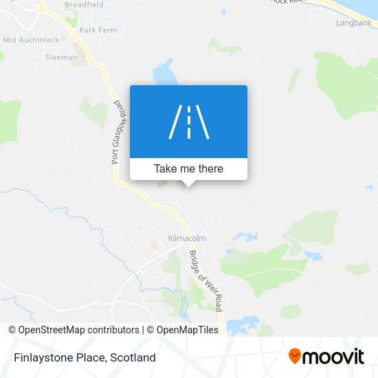 Finlaystone Place map