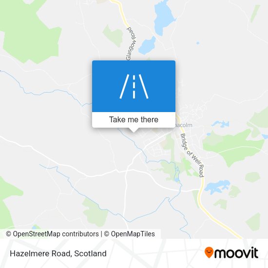 Hazelmere Road map