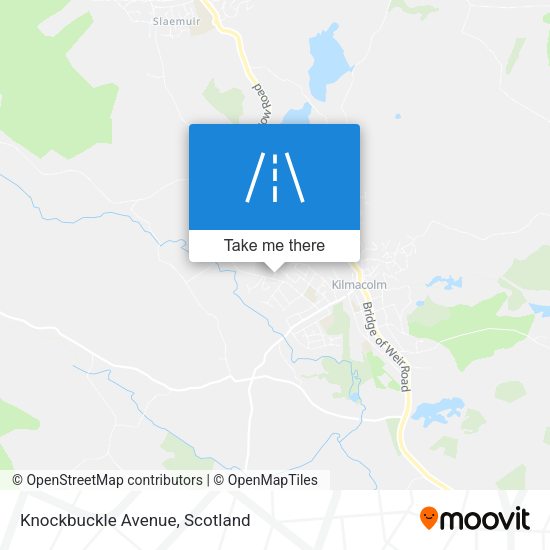 Knockbuckle Avenue map