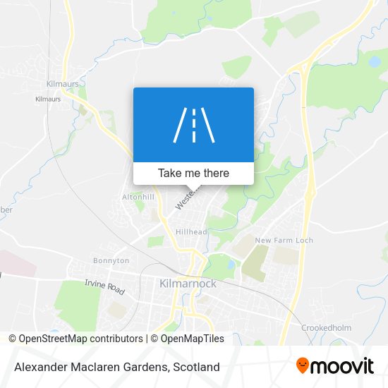 Alexander Maclaren Gardens map
