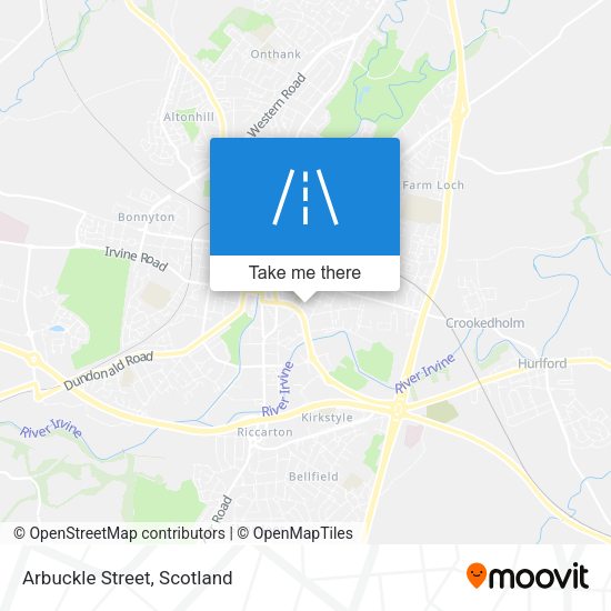Arbuckle Street map
