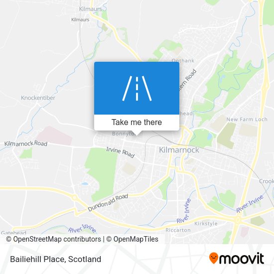 Bailiehill Place map