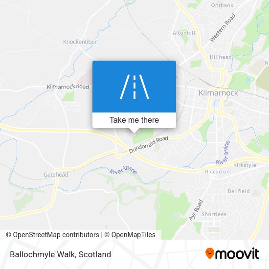 Ballochmyle Walk map