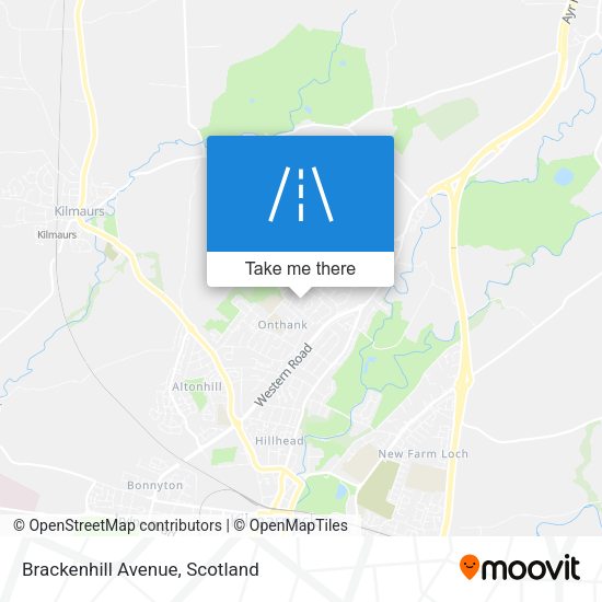 Brackenhill Avenue map
