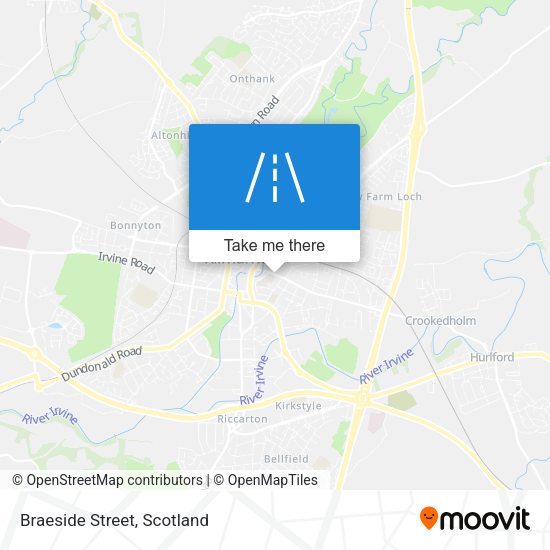 Braeside Street map