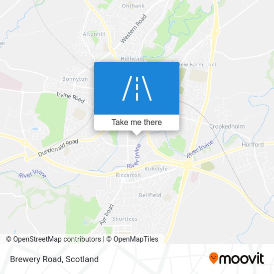 Brewery Road map