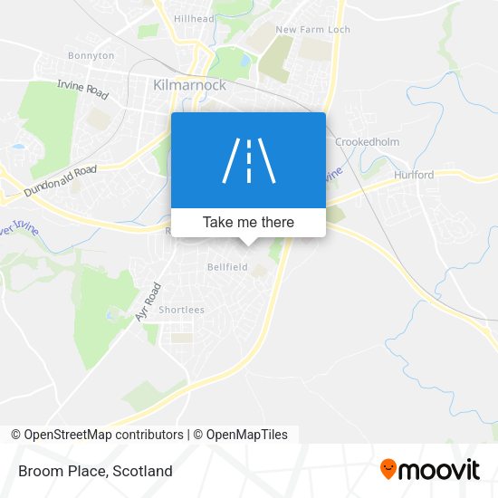 Broom Place map