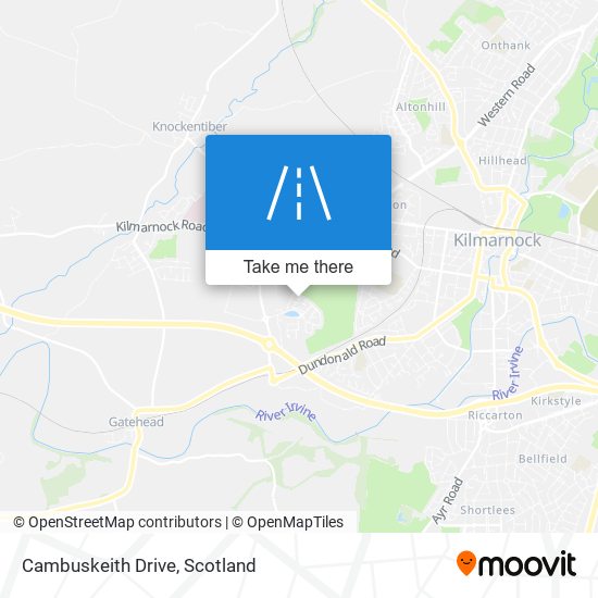 Cambuskeith Drive map