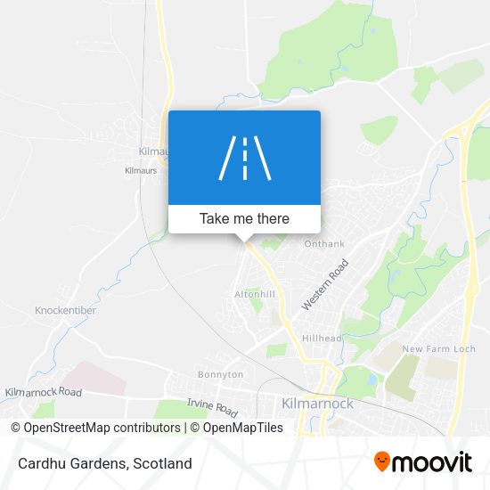 Cardhu Gardens map
