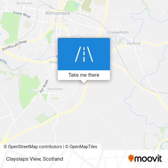 Clayslaps View map