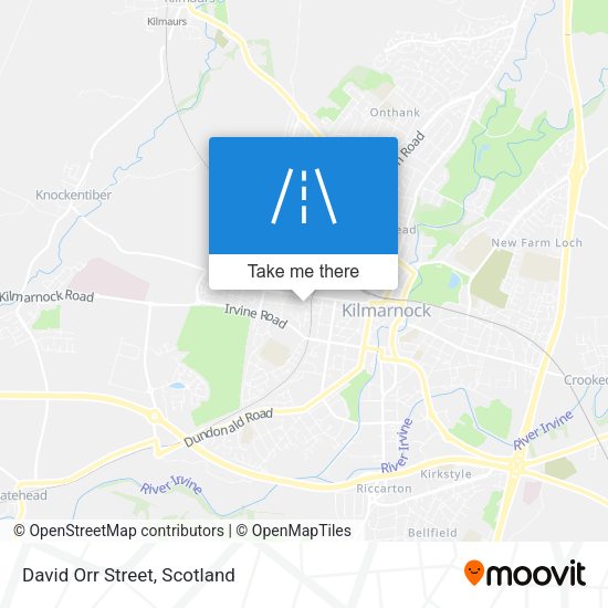 David Orr Street map