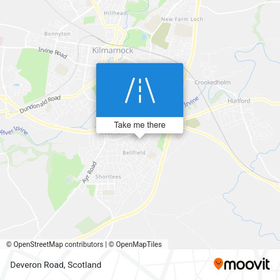 Deveron Road map