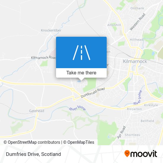 Dumfries Drive map