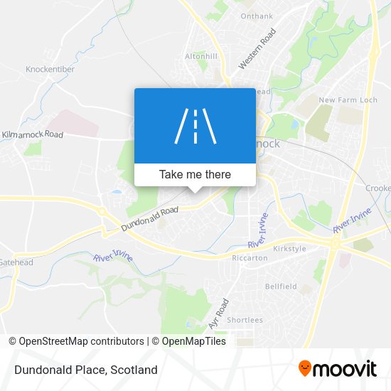 Dundonald Place map