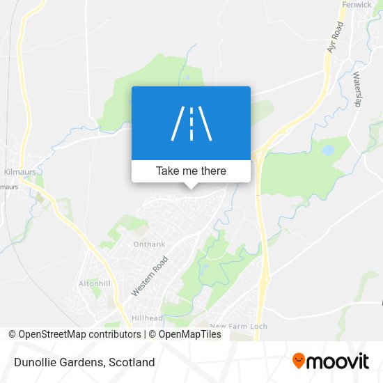 Dunollie Gardens map