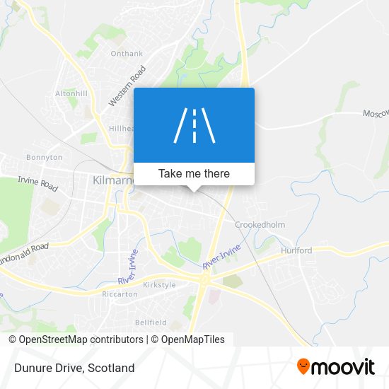 Dunure Drive map