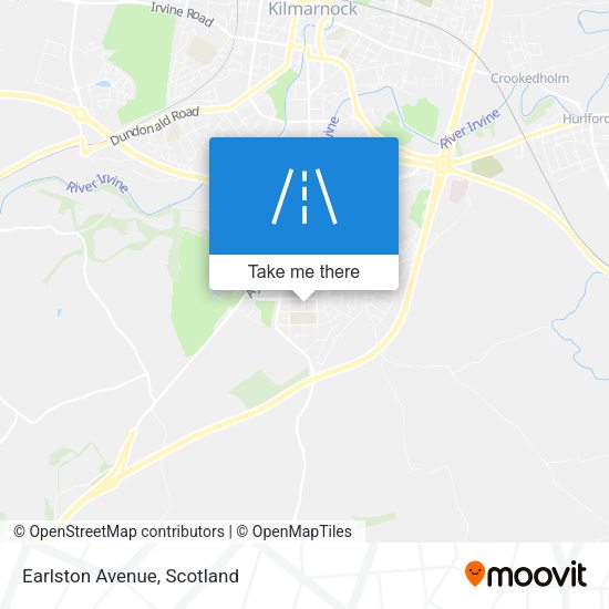 Earlston Avenue map