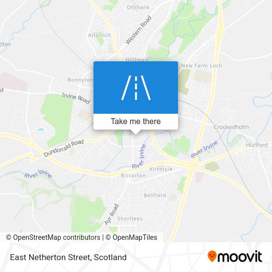 East Netherton Street map