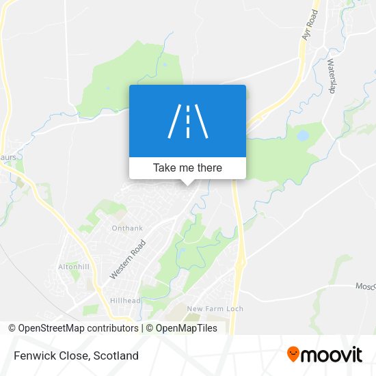 Fenwick Close map