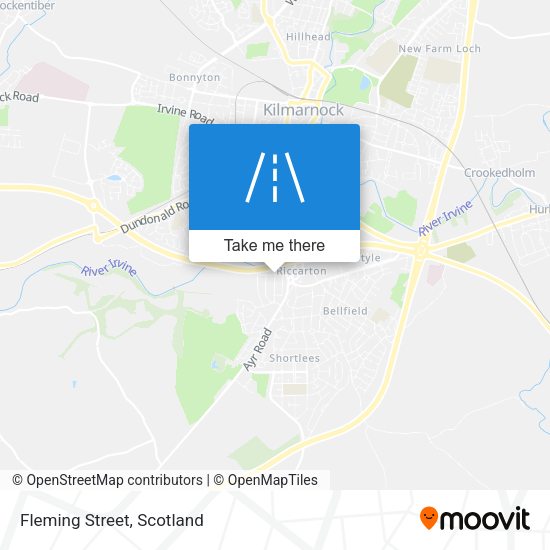 Fleming Street map
