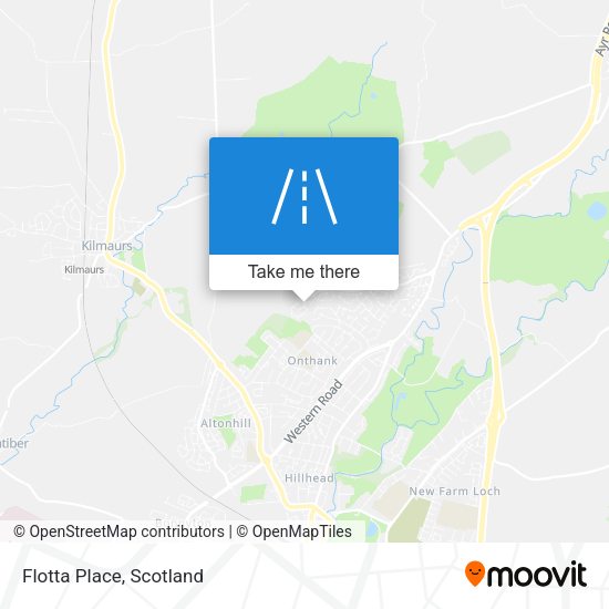 Flotta Place map