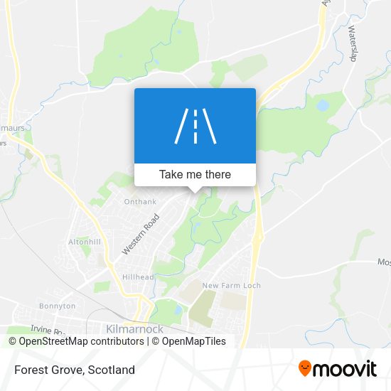 Forest Grove map