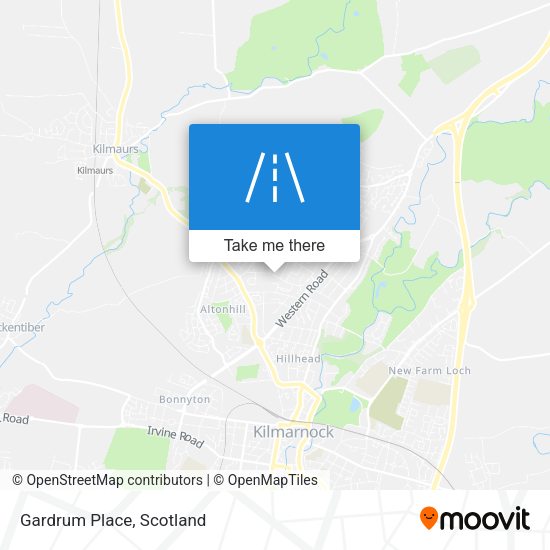 Gardrum Place map