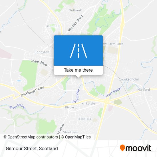 Gilmour Street map