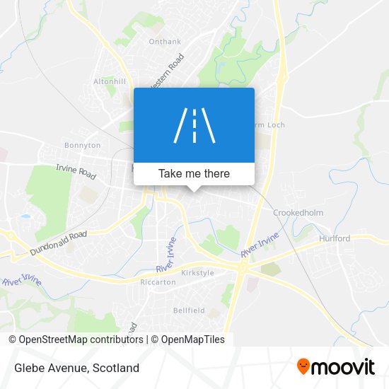 Glebe Avenue map