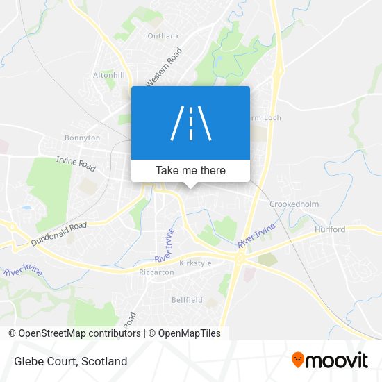 Glebe Court map