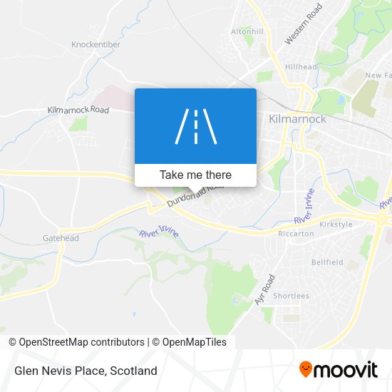 Glen Nevis Place map