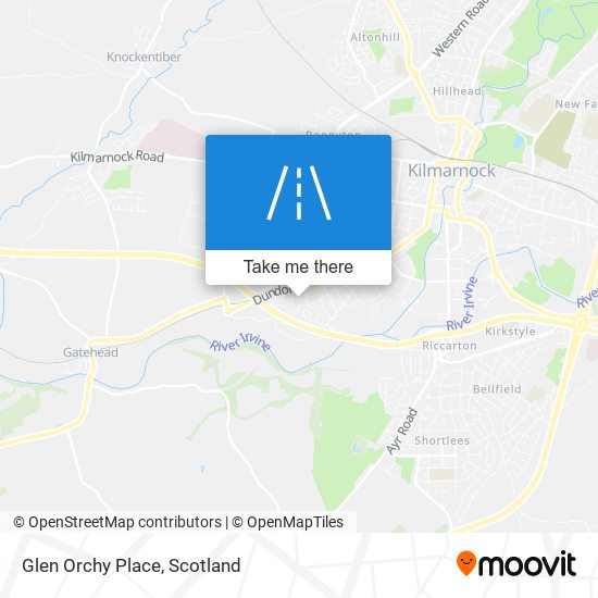 Glen Orchy Place map