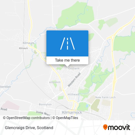 Glencraigs Drive map