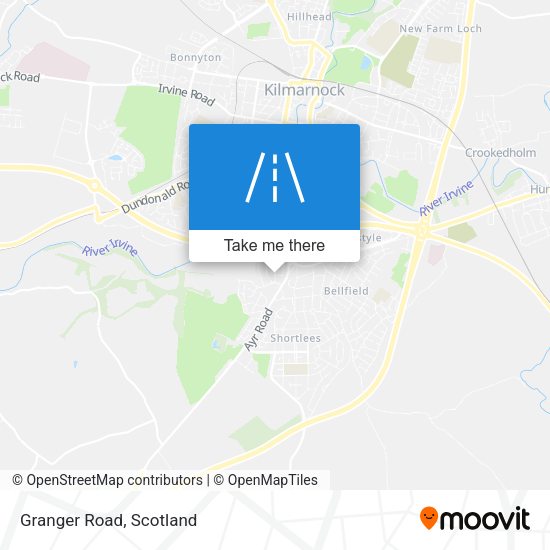 Granger Road map