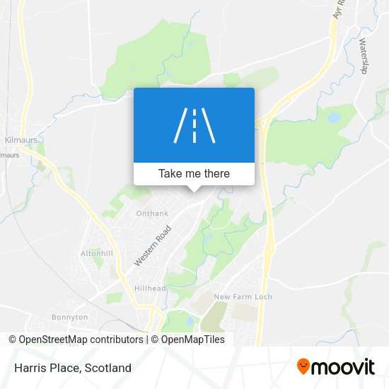 Harris Place map