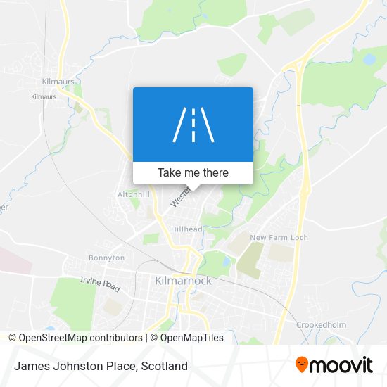 James Johnston Place map