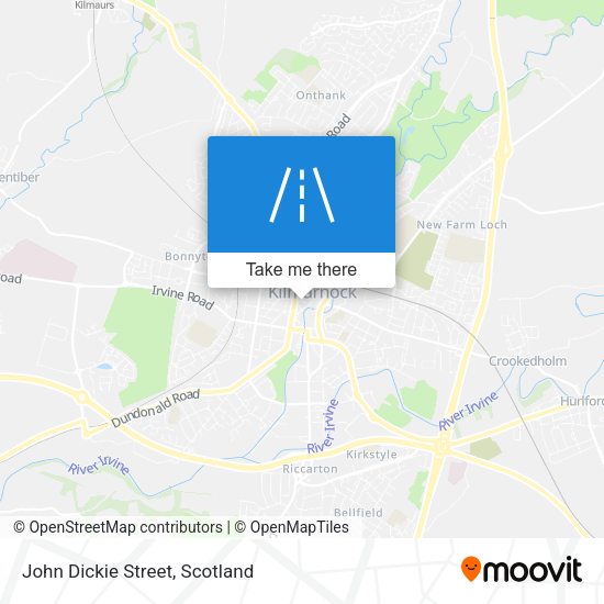 John Dickie Street map
