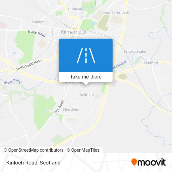 Kinloch Road map