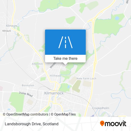 Landsborough Drive map