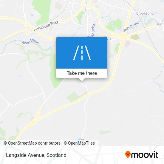 Langside Avenue map