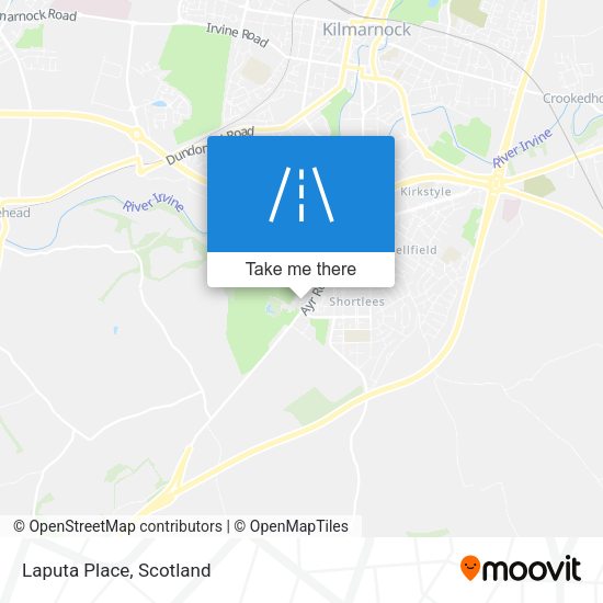 Laputa Place map