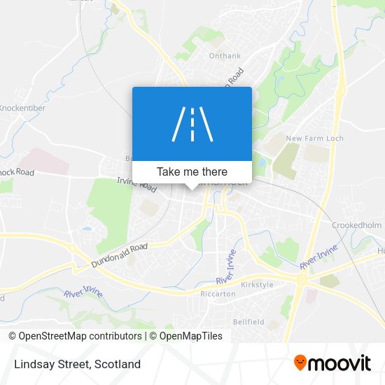 Lindsay Street map