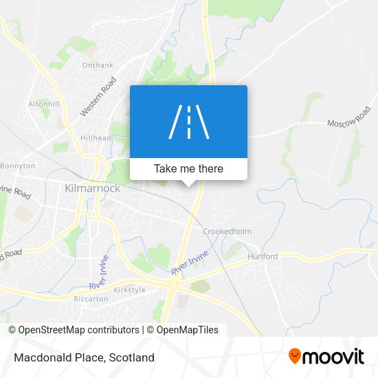 Macdonald Place map